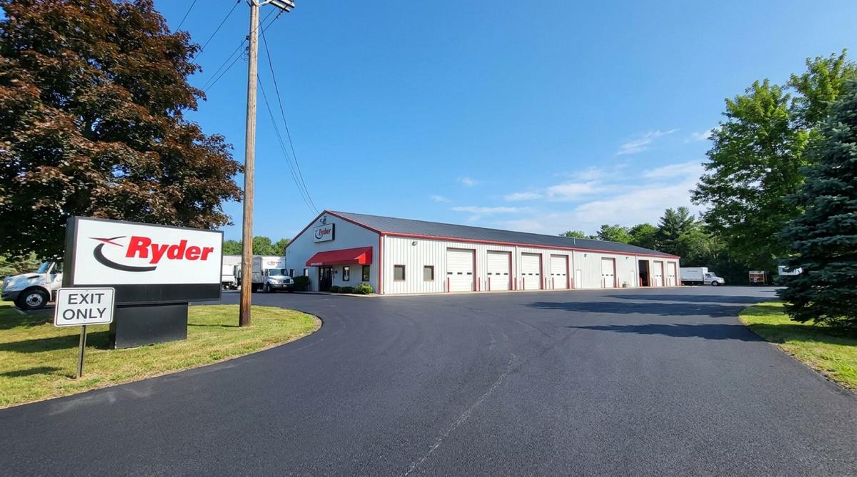 Commercial facility paving project representing the scale of work involved in a larger airfield or municipal paving contract